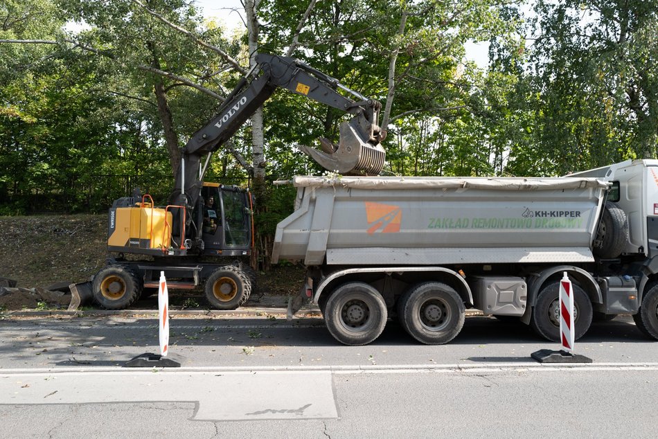 Remont ul. Wydawniczej