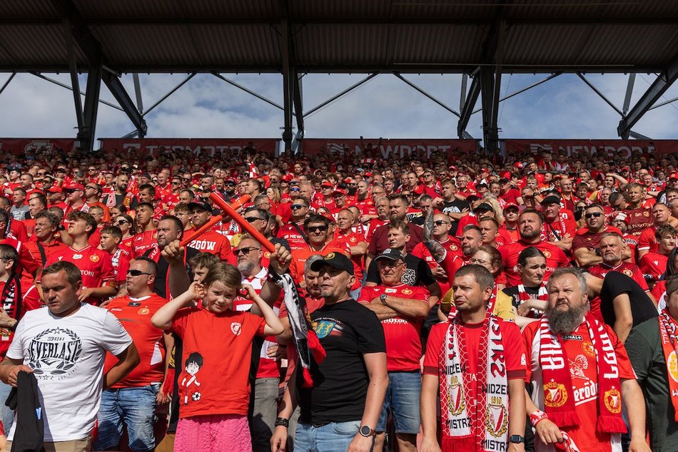 Łódź. Kibice na meczu Widzewa Łódź z Zagłębiem Lubin. Byłeś? Odszukaj się w galerii
