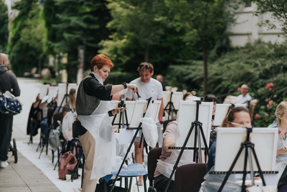 Łódź. Plener Art w Łodzi. Prawdziwe artystyczne atelier pod gołym niebem!