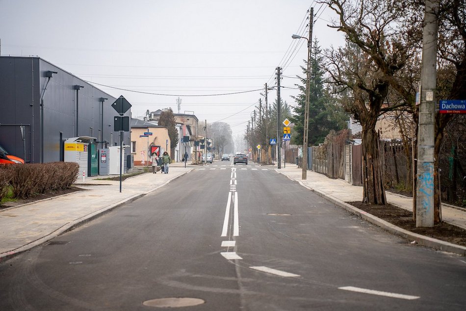 Łódź. Koniec remontu Tuszyńskiej