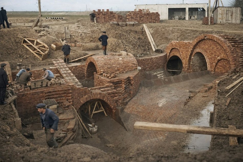 Łódź. Budowa podziemnej komory przy ul. Obywatelskiej
