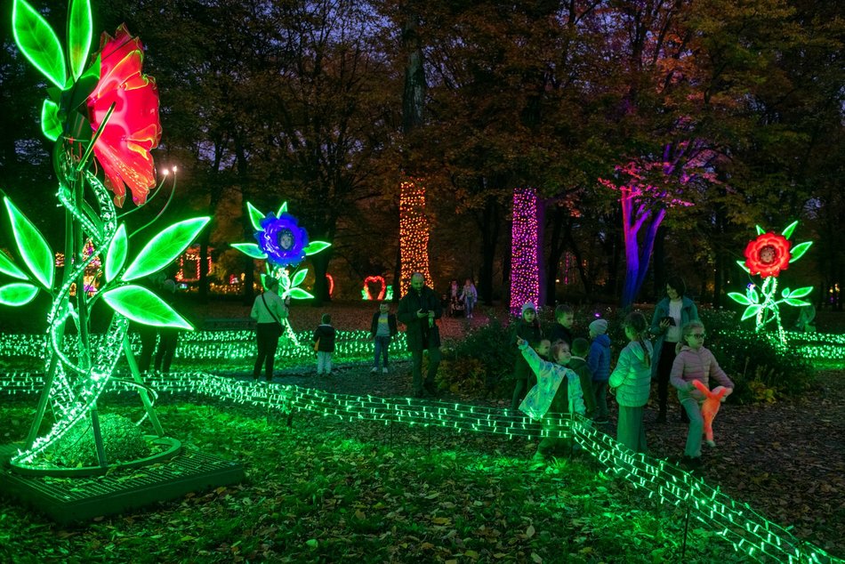 [Translate to Ukraiński:] Park Miliona Świateł w Łodzi