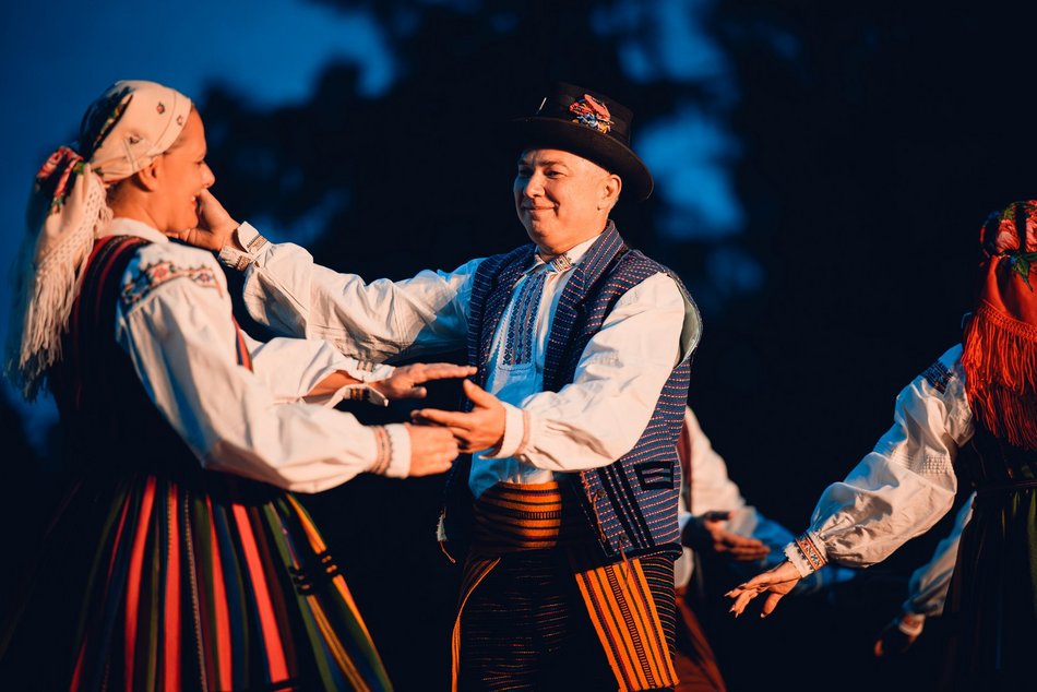 Łódź. Noc Świętojańska w Ogrodzie Botanicznym w Łodzi. Magia światła, natury i folkloru