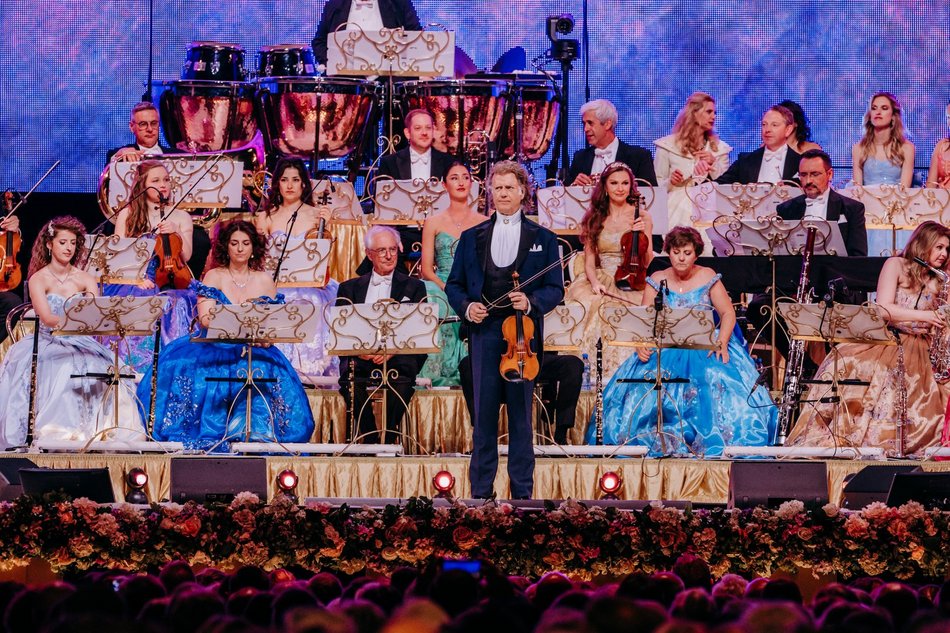Łódź. Andre Rieu w Atlas Arenie. Holenderski skrzypek oczarował publiczność