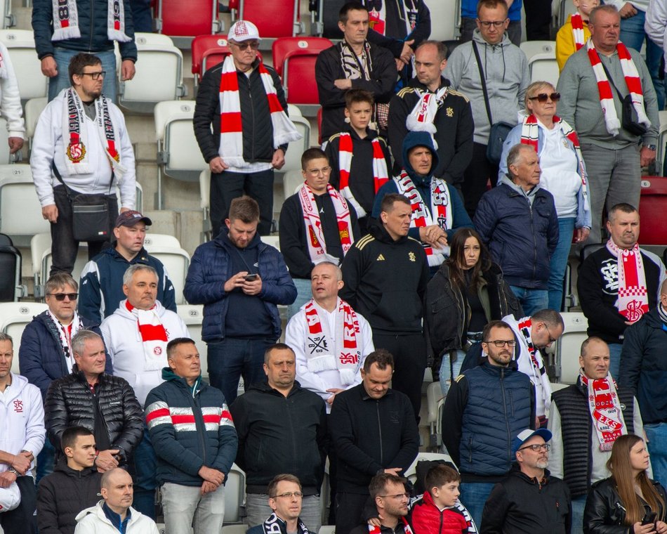 Łódź. Kibice na meczu ŁKS Łódź - Stal Rzeszów. Byłeś/aś? Znajdź się w galerii zdjęć!