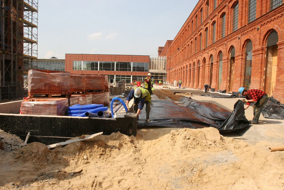 Łódź. Tak powstawała Manufaktura w Łodzi. Zobacz niepublikowane zdjęcia z budowy!