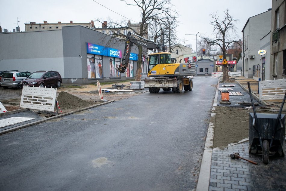 Łódź. Remont Leczniczej dobiega końca