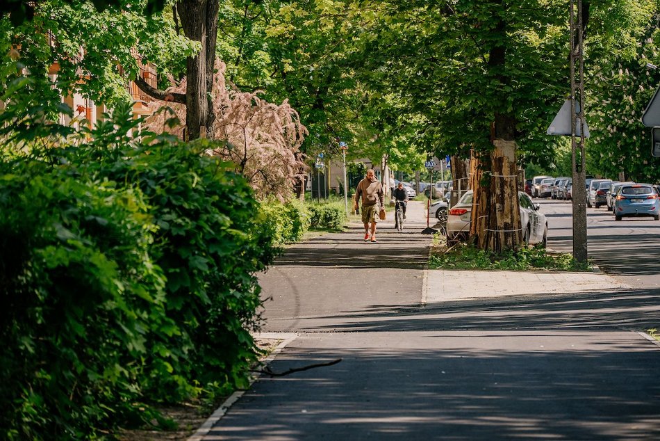 Łódź. Remont Piwnej i Powstańców Wielkopolskich