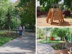 Łódź. Takiego skweru w Łodzi jeszcze nie było! Siłownia, park sensoryczny i plac zabaw już gotowe