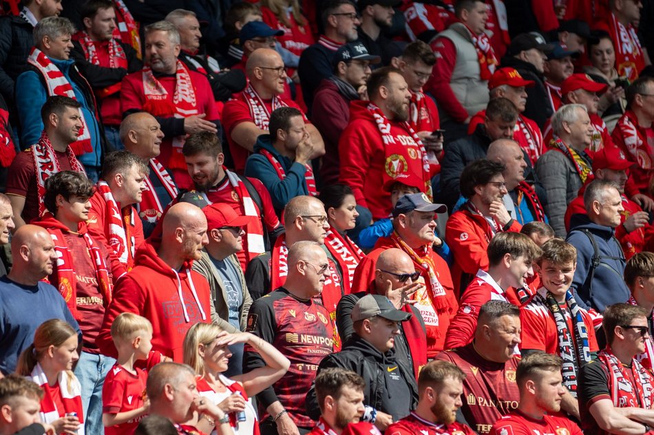 Łódź. Kibice na meczu Widzew Łódź - Lechia Gdańsk. Byłeś/aś? Znajdź się na trybunach!