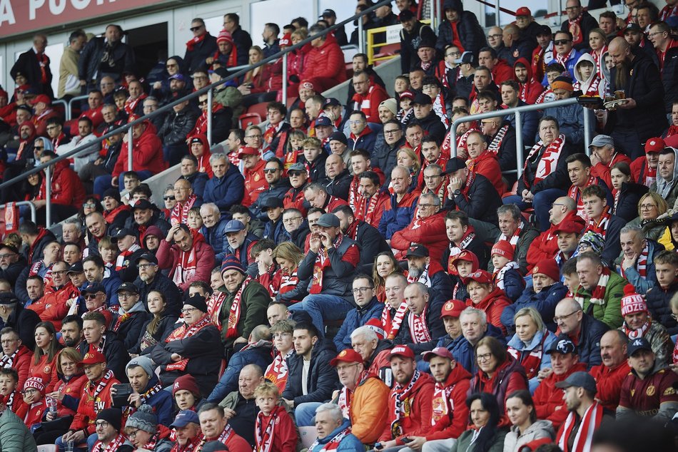 Kibice na meczu Widzewa Łódź z Motorem Lublin. Byłeś? Odszukaj się na trybunach