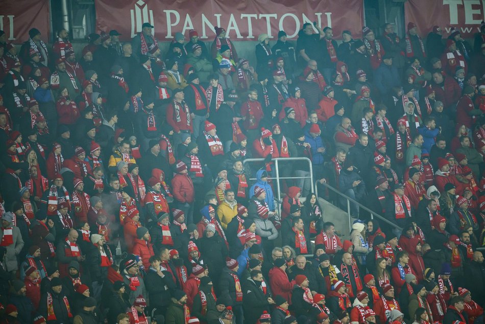 Widzew Łódź - Stal Mielec kibice