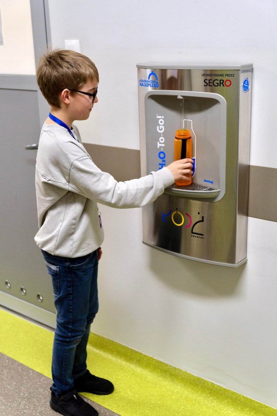 Zdroje z wodą w kolejnych szkołach w Łodzi! To prawdziwa nauka ekologii