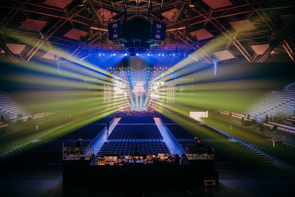 Łódź. Atlas Arena pomieści większą ilość osób. Pojawiły się najnowocześniejsze systemy w Europie.