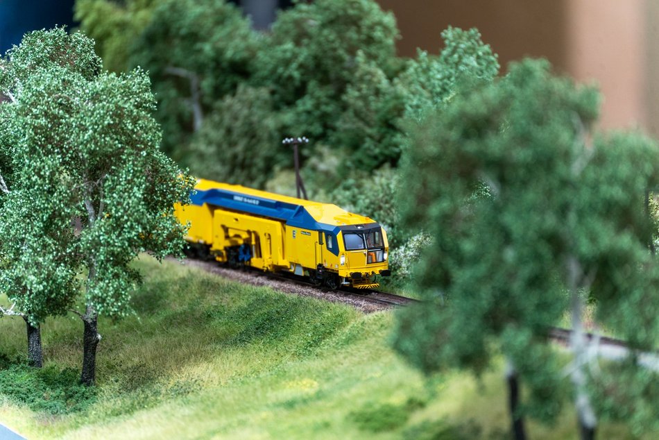 Wystawa makiet klejowych na dworcu Łódź Fabryczna