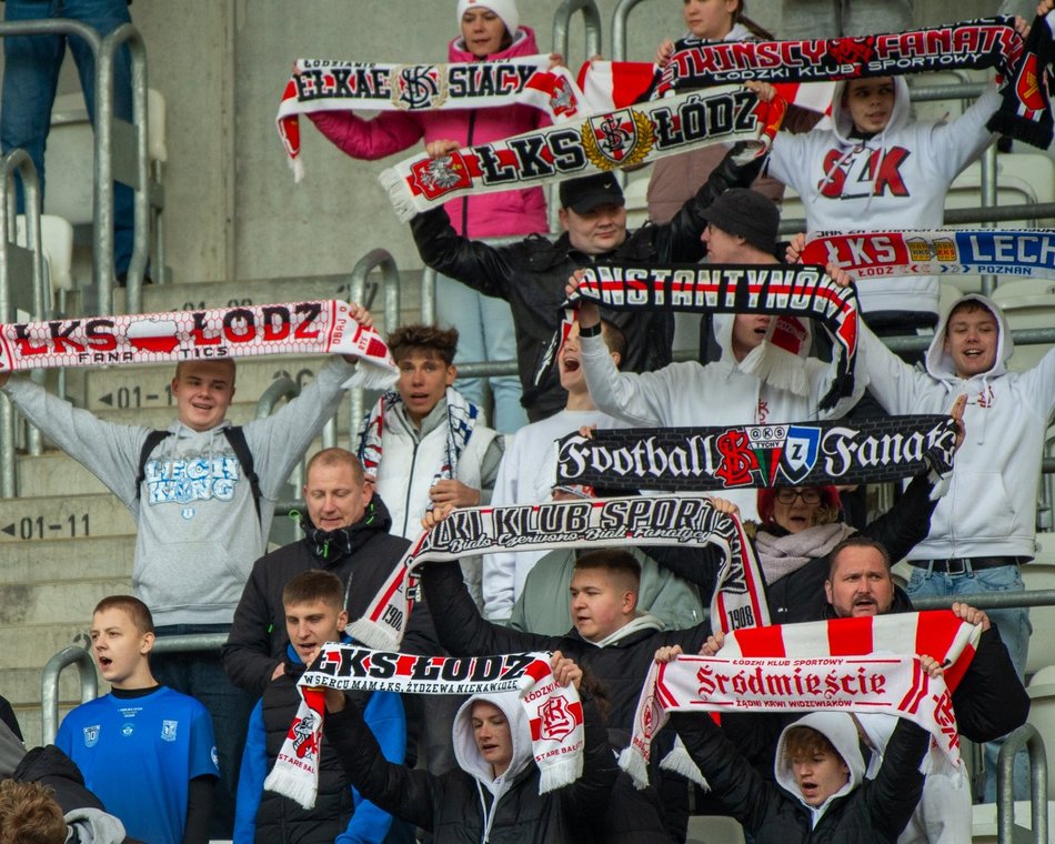 Kibice na meczu ŁKS Łódź kontra Bruk-Bet Termalica Nieciecza. Byłeś? Odszukaj się w galerii