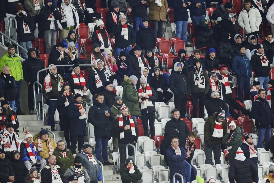 Kibice na meczu ŁKS Łódź z Zagłębiem Lubin. Byłeś? Znajdź się na zdjęciach!