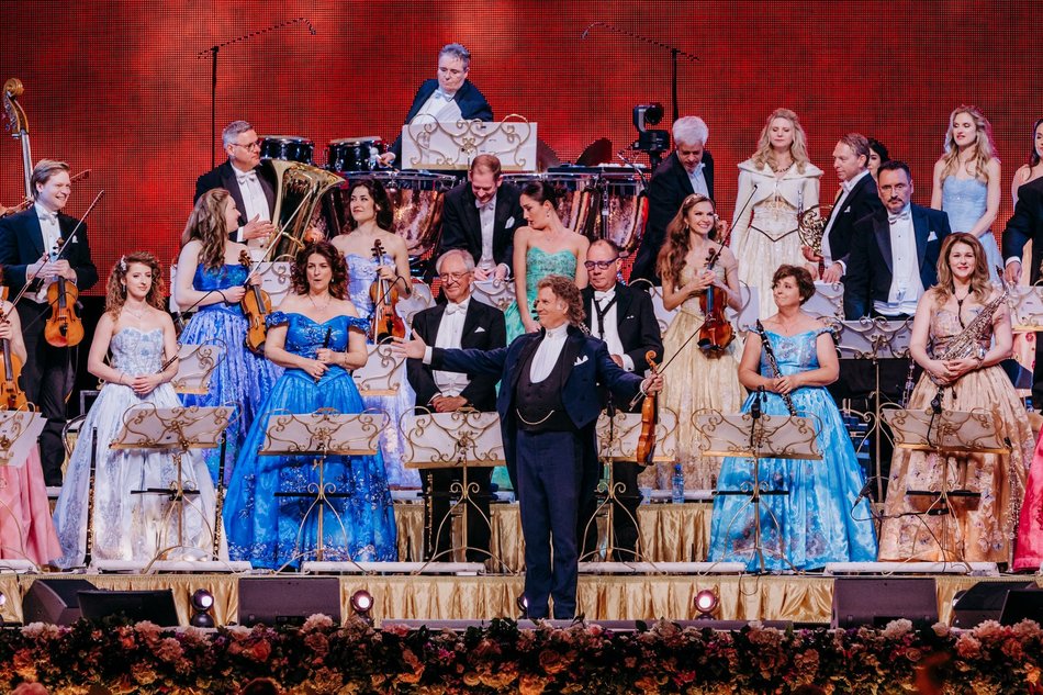 Łódź. Andre Rieu w Atlas Arenie. Holenderski skrzypek oczarował publiczność