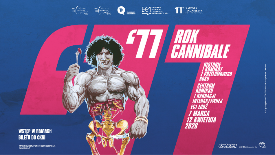 Łódź. Historia włoskiego komiksu i kultury wizualnej. Wystawa w Centrum Komiksu EC1 Łódź