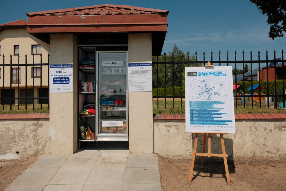 Łódź. Nowa lodówka społeczna w Łodzi
