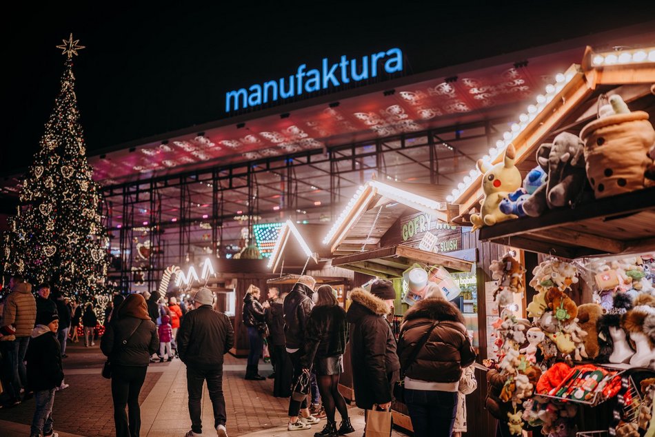 Łódź. Jarmark w Manufakturze w Łodzi tętni życiem. Tam poczujesz świąteczną atmosferę!