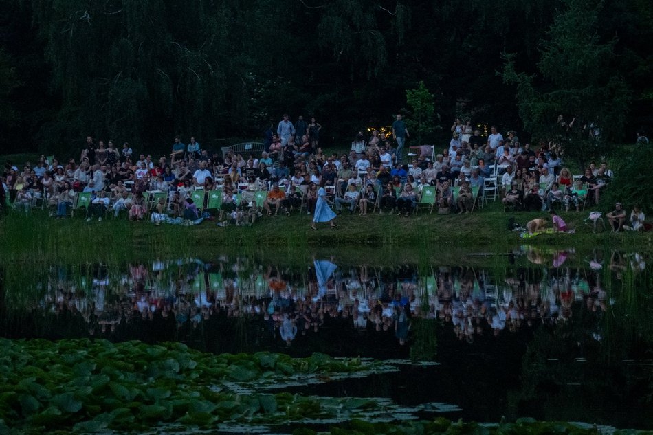 Łódź. Noc Świętojańska w Ogrodzie Botanicznym w Łodzi
