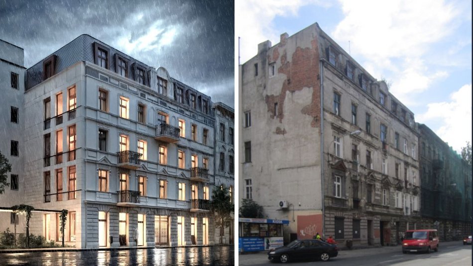 Łódź. Odbudują zawaloną kamienicę z Rewolucji w Łodzi. Ten projekt zachwyca!