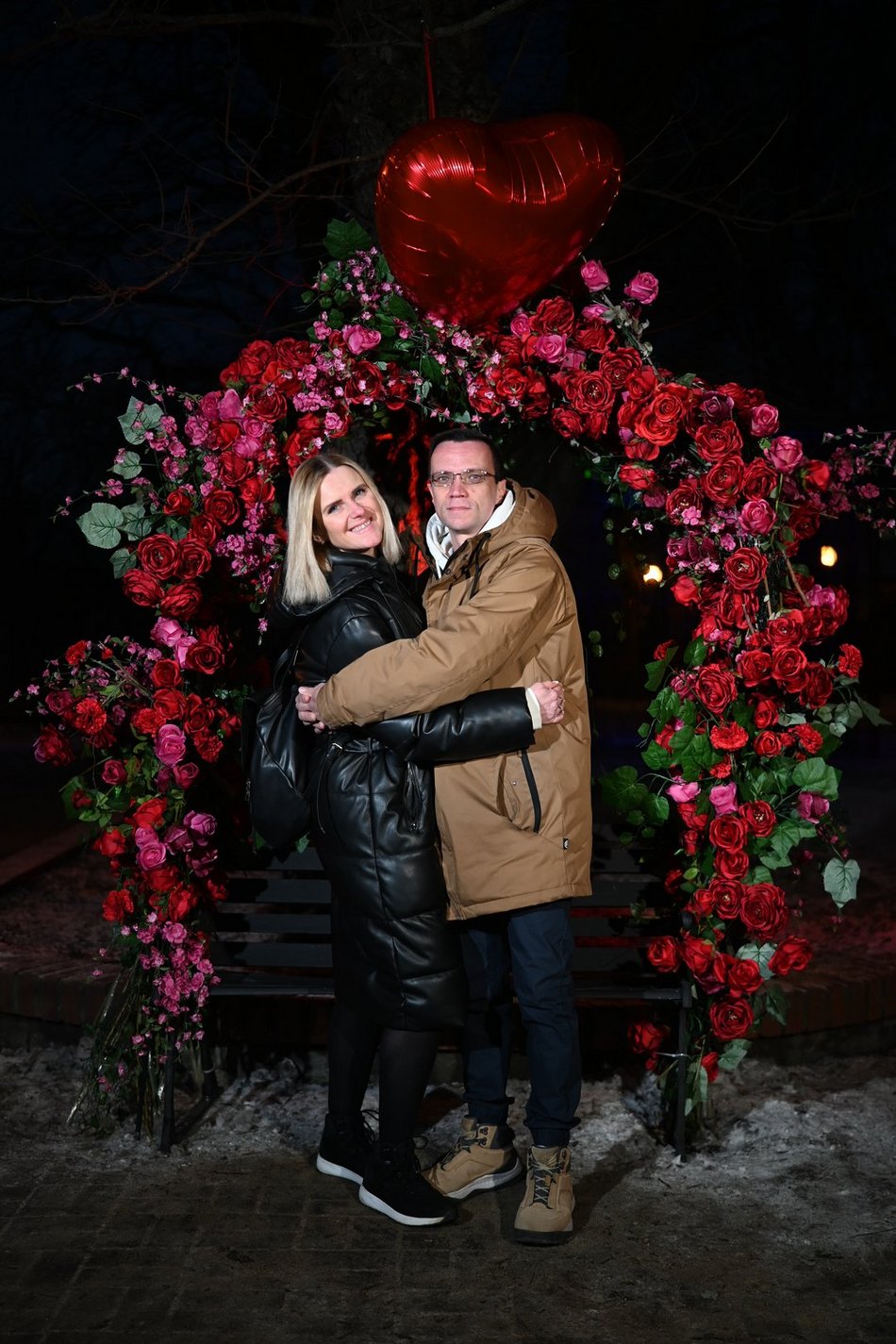 Łódź. Walentynki w Pasażu Rubinsteina w Łodzi. Aż czuć miłość w powietrzu!