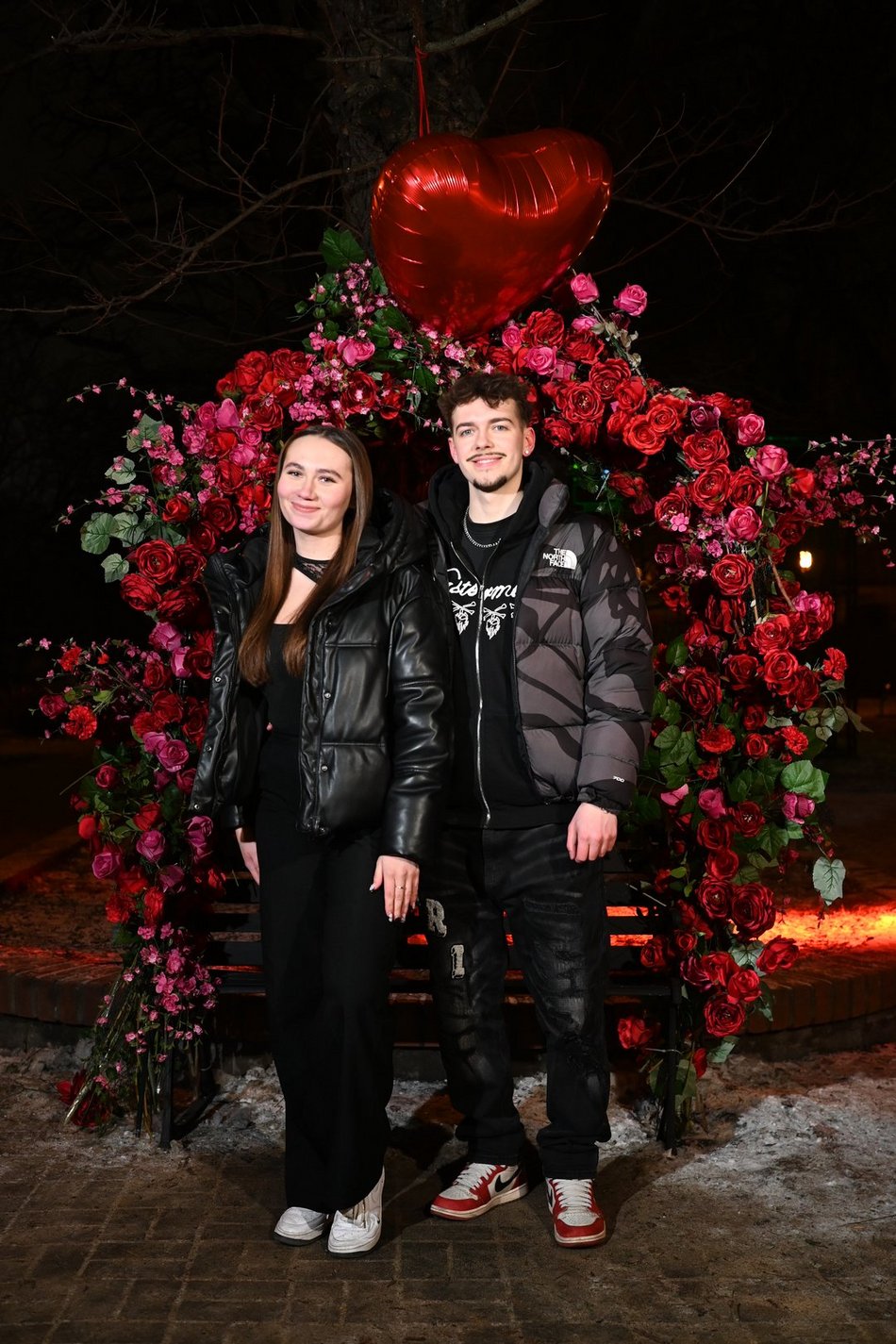 Łódź. Walentynki w Pasażu Rubinsteina w Łodzi. Aż czuć miłość w powietrzu!