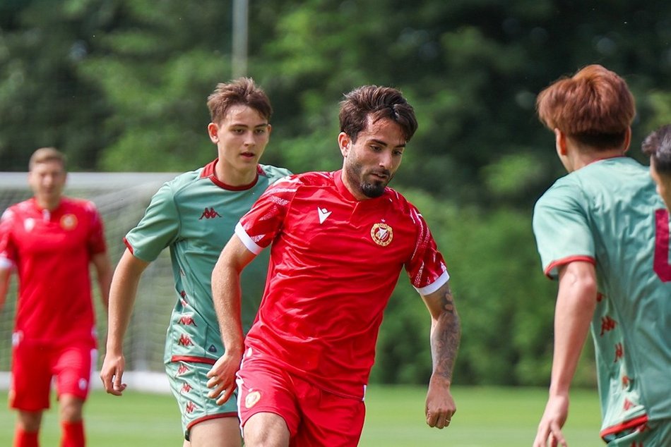 Łódź. Ostatnie szlify. Sparingi Widzewa Łódź przed rozpoczęciem sezonu 2025/2026