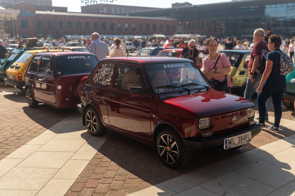 Zlot Maluchów w Manufakturze