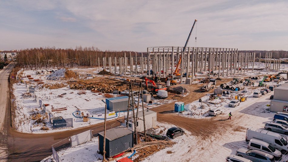 Praca w Łodzi. Nowa fabryka pnie się do góry. Będzie 200 miejsc pracy