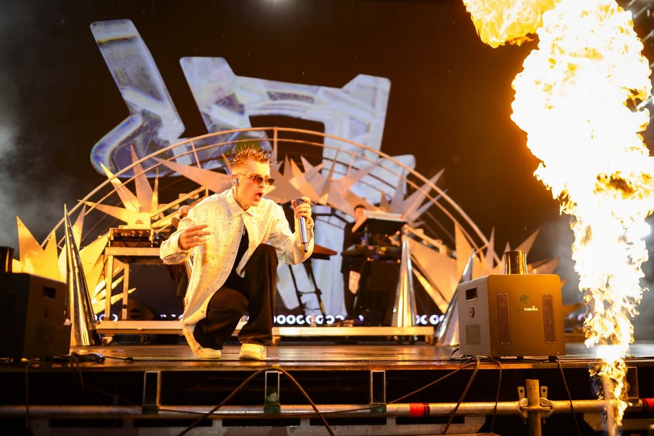 OKI na Łódź Summer Festival 2025. Fani szaleli na jego widok!