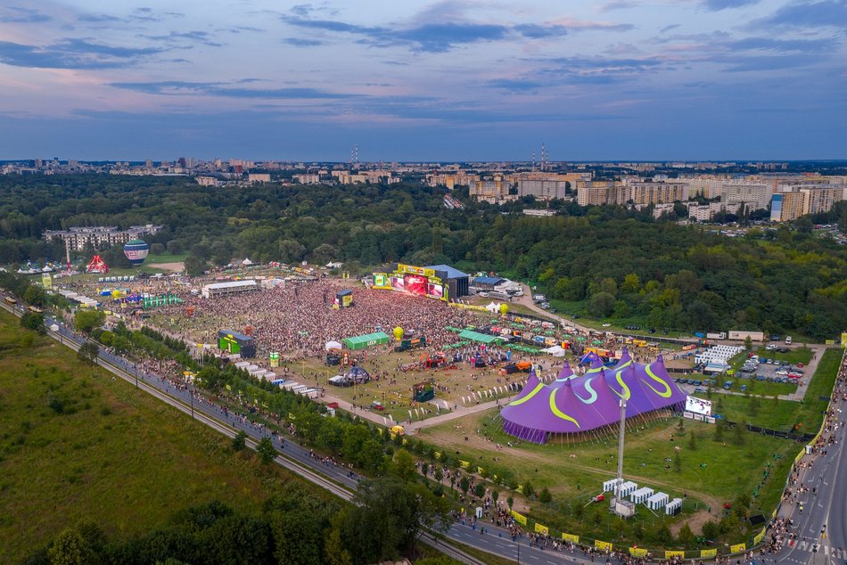 Łódź Summer Festival 2025 z lotu ptaka! Zobacz te spektakularne kadry!