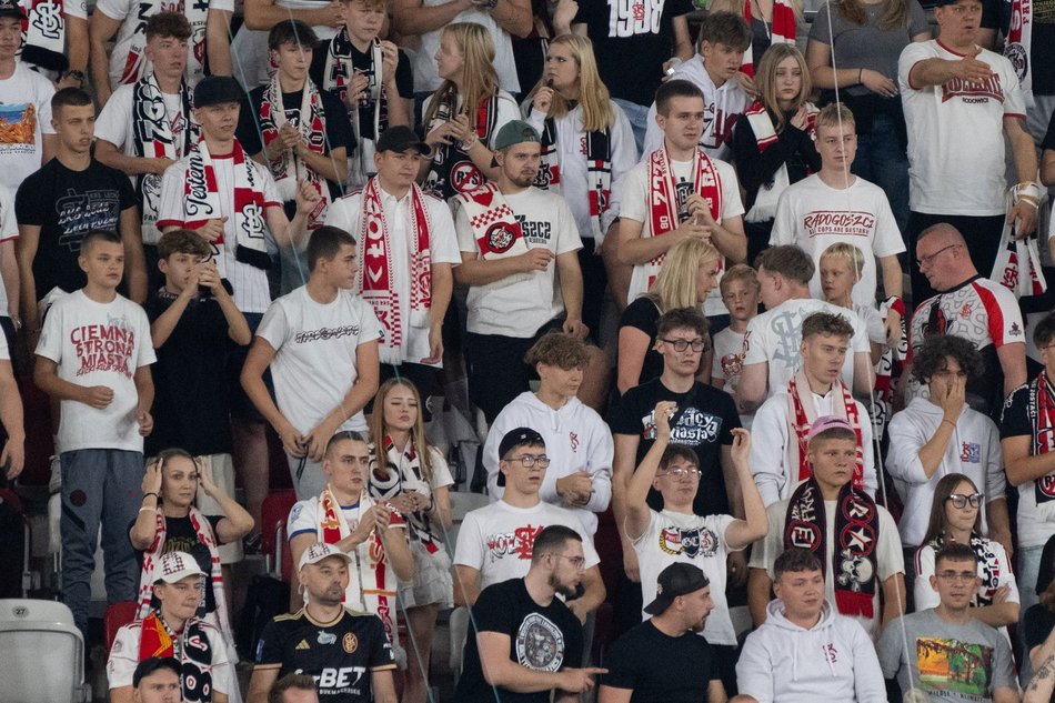Łódź. Kibice na meczu ŁKS Łódź - Wieczysta Kraków. Byłeś/aś? Znajdź się w galerii