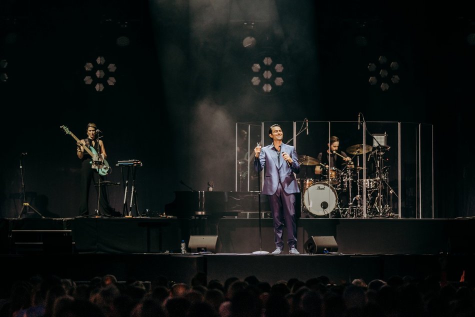 Łódź. Matteo Bocelli w Łodzi. Syn słynnego Andrei zachwycił tłumy w Atlas Arenie
