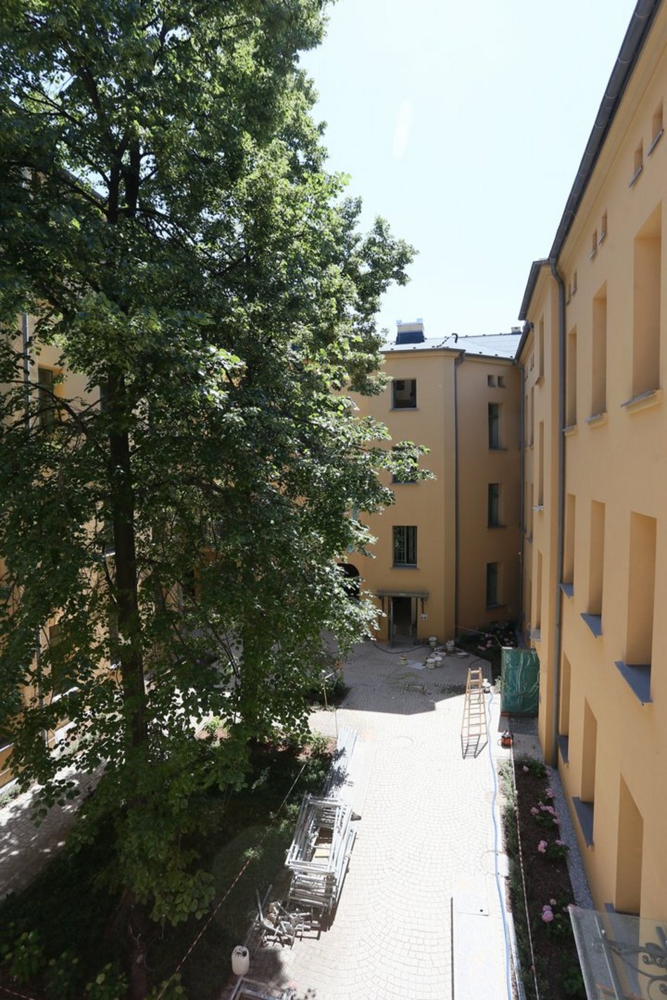 remontowana kamienica