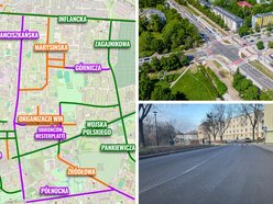 Łódź. Remonty dróg na osiedlu Bałuty-Doły