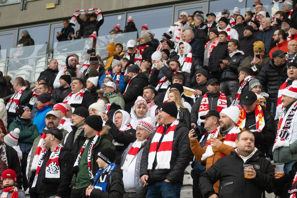 Łódź. Kibice na meczu ŁKS Łódź - Wisła Kraków. Byłeś/aś? Znajdź się w galerii