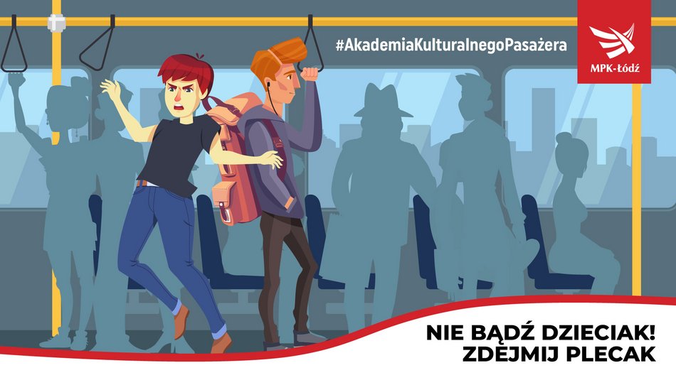Łódź. Autobusy i tramwaje to nie restauracja! MPK Łódź przypomina o ważnych zasadach!