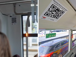 Łódź. Kod QR MPK Łódź w pojazdach