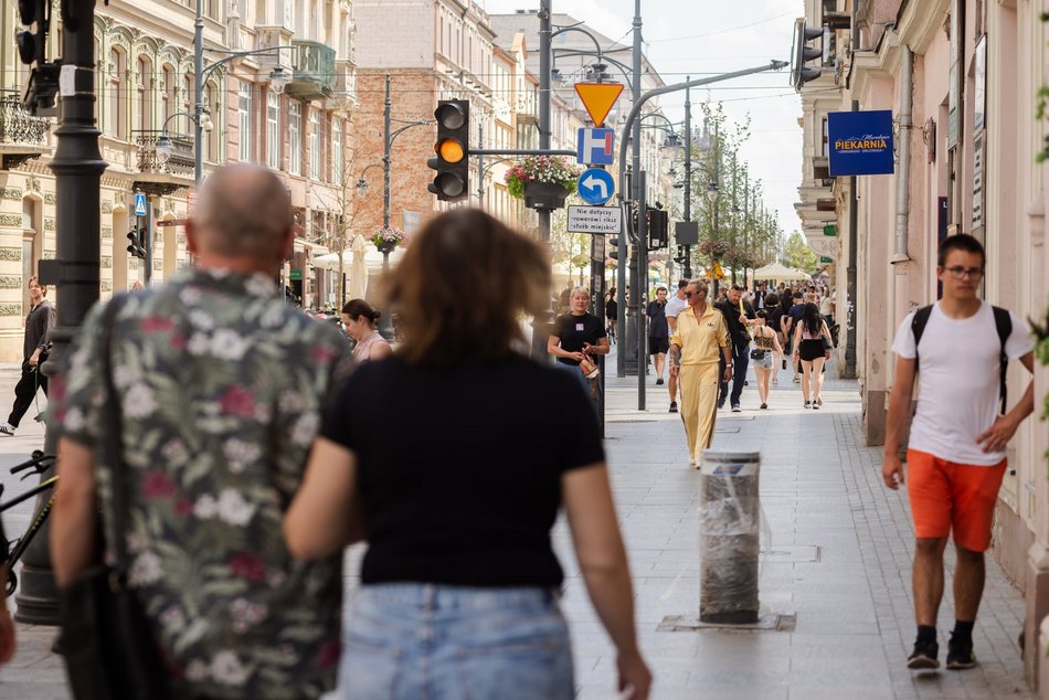 Łódź. Piotrkowska