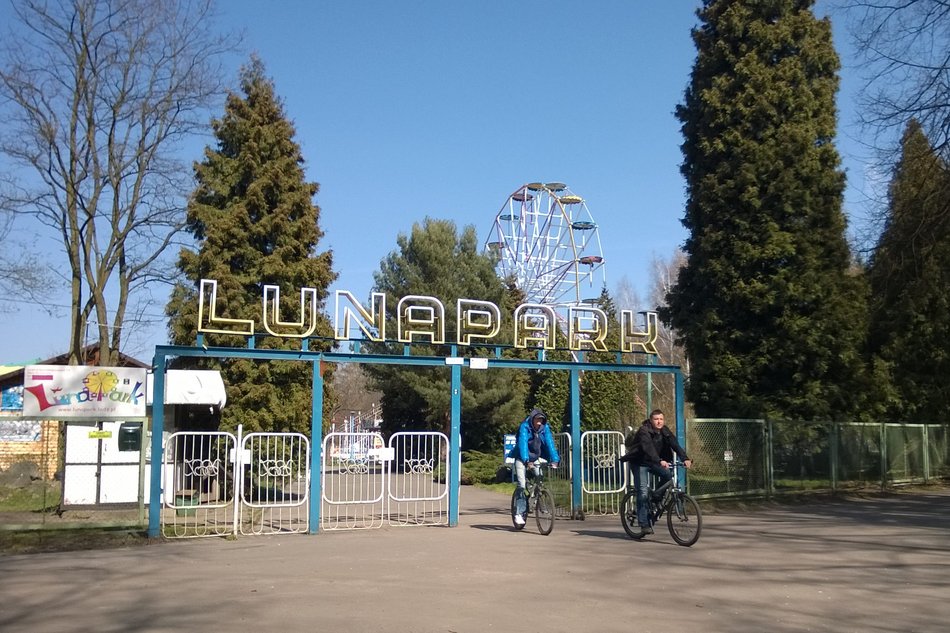 Dawny lunapark w Łodzi