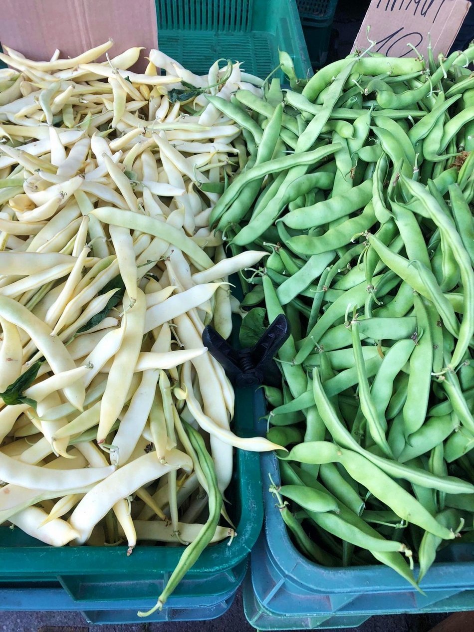 Rynek Bałucki Łódź - fasolka mamut