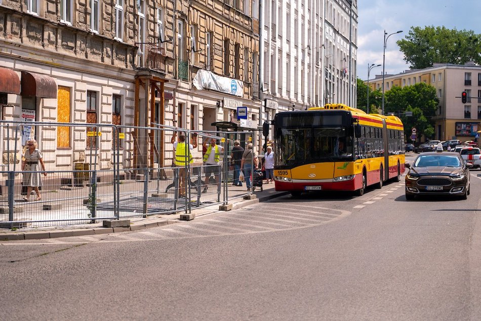 Łódź. Był beton, będą rośliny! Lutomierska w Łodzi zazieleni się na naszych oczach