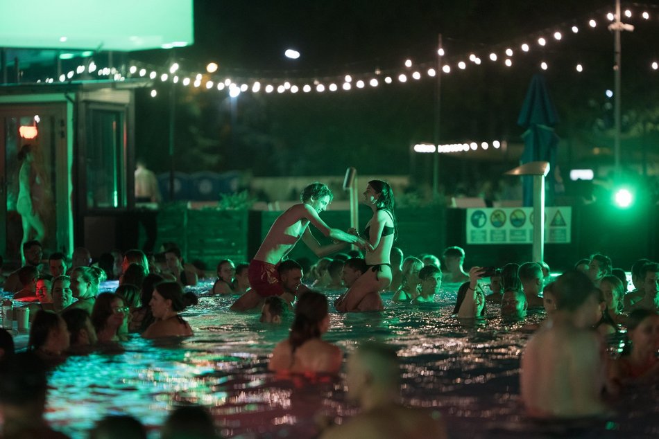 After party Łódź Summer Festival 2025. Impreza przeniosła się do Aquaparku Fala