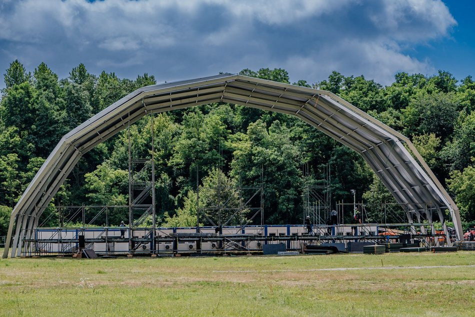 Budują sceny na Audioriver 2024 Łódź. Festiwal już za tydzień!