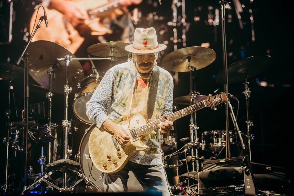 Carlos Santana wystąpił w Łodzi. Byłeś? Odszukaj się w galerii