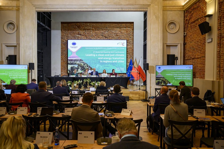 Posiedzenie Komisji ENVE Europejskiego Komitetu Regionów w Łodzi