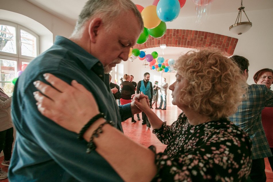 Karnawałowa impreza na Księżym Młynie